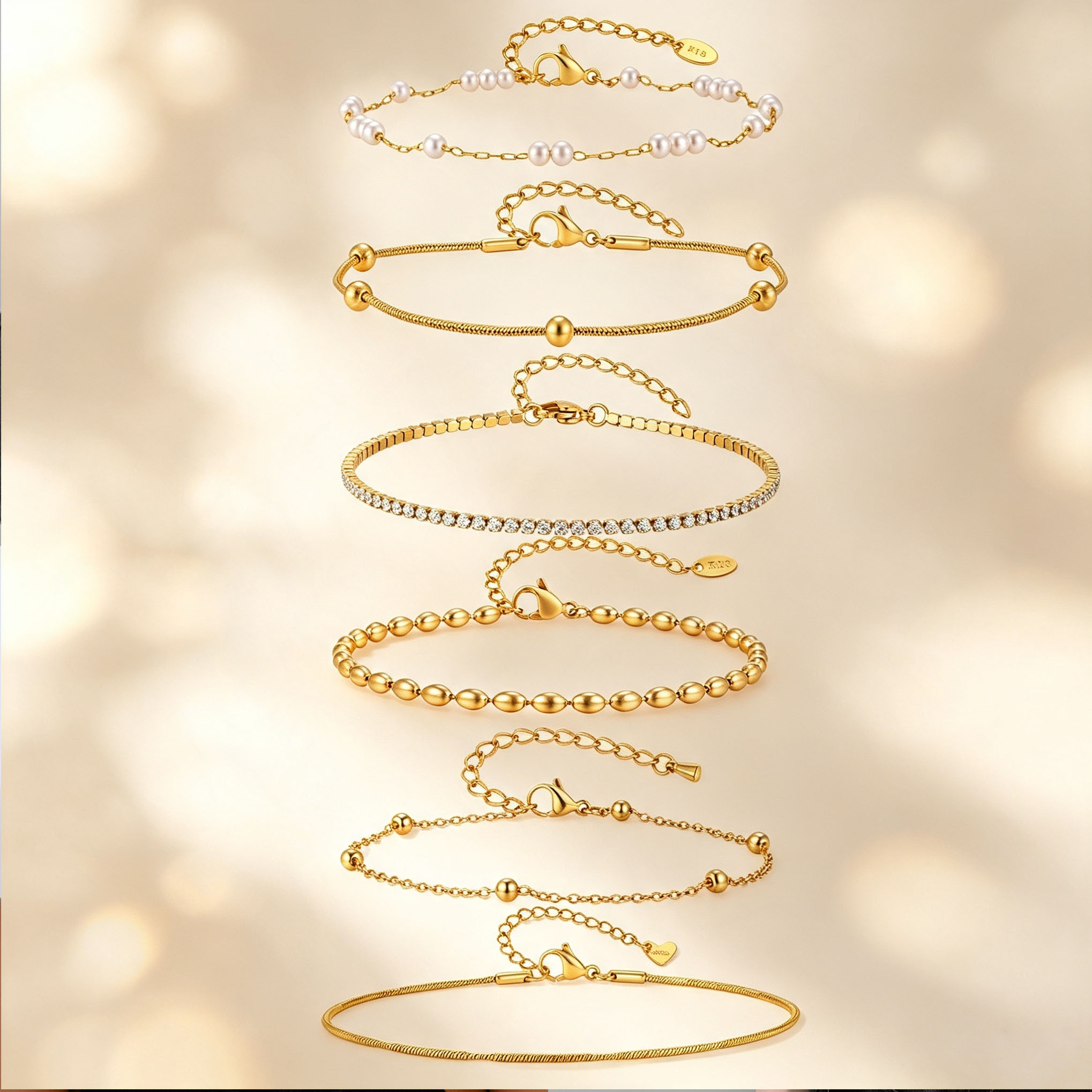 Women's Dainty Snake Chain Ank - Jc Jewelry & Watches Photos review and price