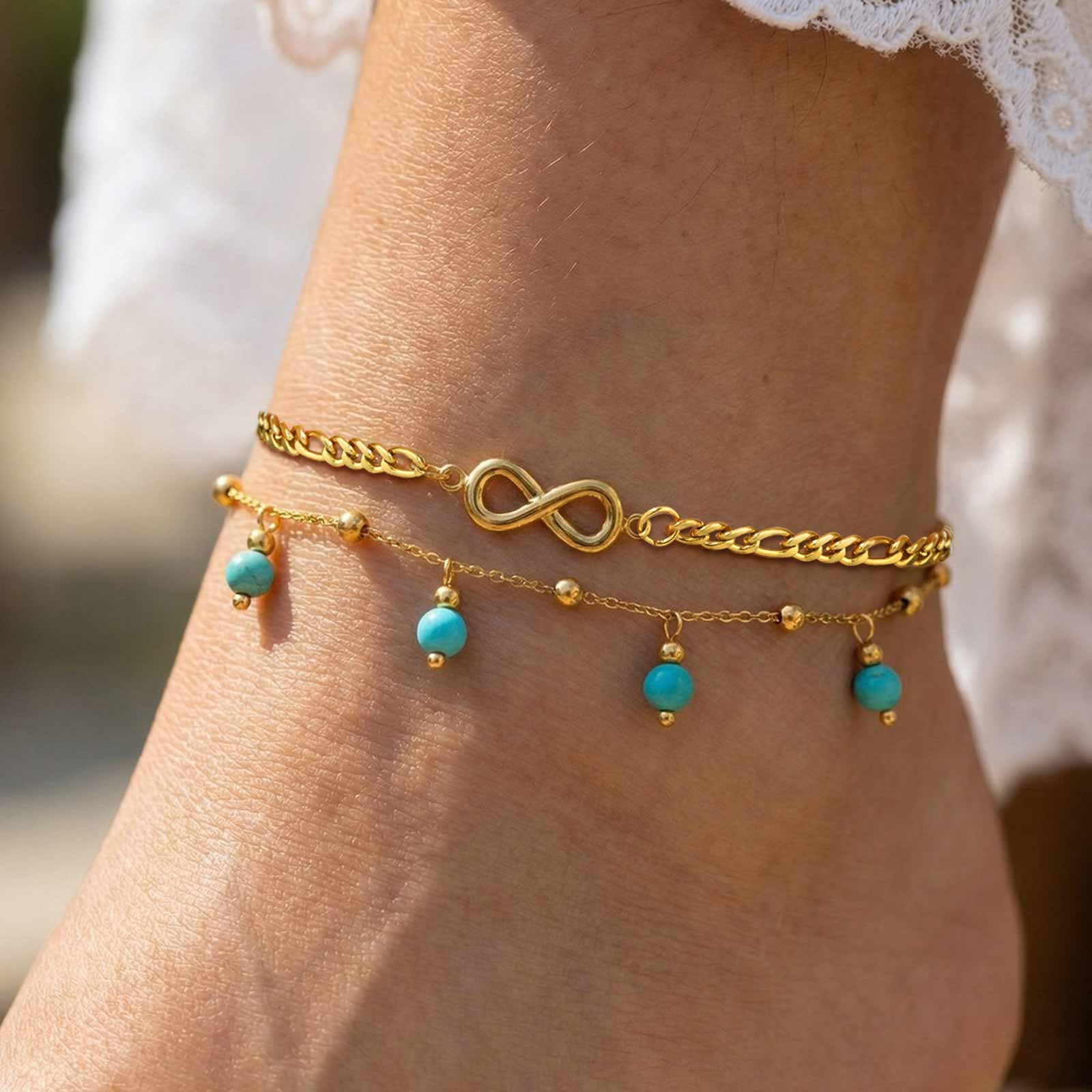 Vnox New Boho Double Layered I - Jc Jewelry & Watches Photos review and price