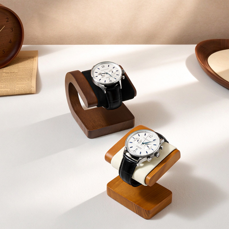 Oirlv Walnut Wooden Watch Stan - Jewelry And Watches Inc review and price